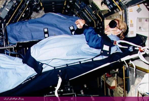 شیوه‌ی خواب یک فضانورد