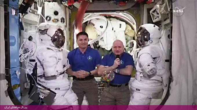 تکمیل نخستین پیاده‌روی فضایی فضانورد رکوردشکن آمریکا