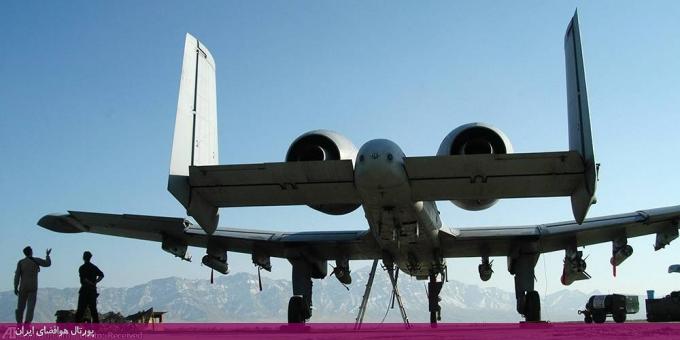 هواپیمای "تاندر بولت، آ-10" ساخت شرکت نورثروپ گرومن