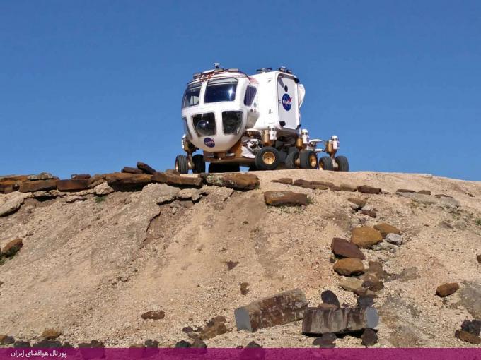 آزمایش خودرو ناسا برای کاوش در مریخ