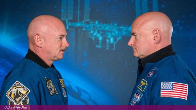 اسکات کلی (راست) و مارک کلی (چپ): دوقلوهای فضانورد