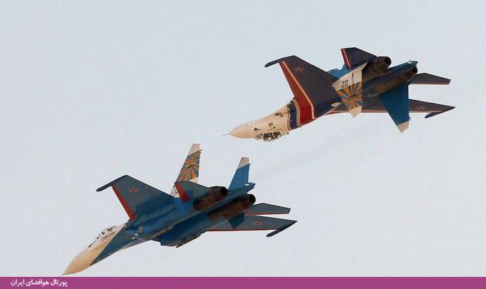 گزارش تصویری از پروازهای نمایشی در هشتمین نمایشگاه بین‌المللی هوایی ایران