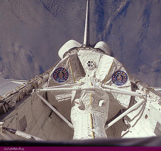 ایستگاه فضایی اسپیس‌لب در داخل شاتل فضایی