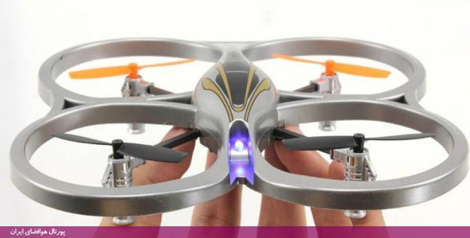 کوادکوپتر (Quadcopter) یا کوادروتور (Quadrotor)