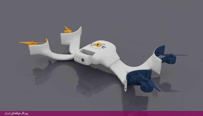 کوادکوپتر (Quadcopter) یا کوادروتور (Quadrotor)