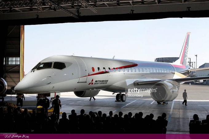 هواپیمای MRJ شرکت میتسوبیشی