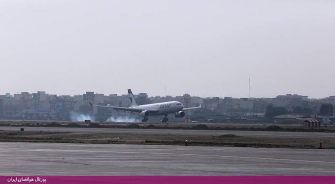 تصاویر: ورود دومین هواپیمای تازه خریداری شده به ایران/نخستین ایرباس A330