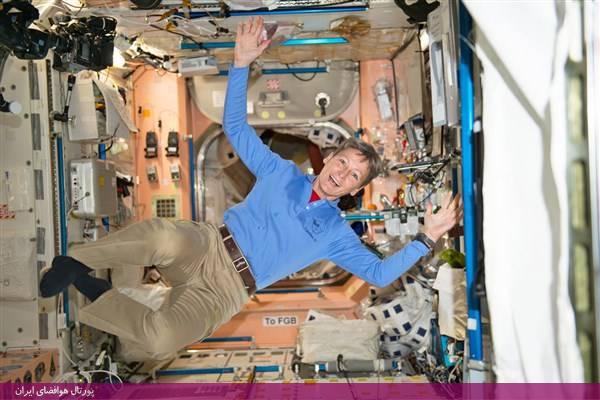 رکوردشکنی فضانورد زن