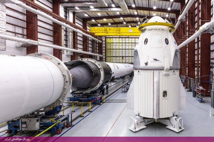 نخستین پرتاب آزمایشی فضاپیمای «دراگون سرنشین‌دار» شرکت اسپیس‌ایکس به سمت ایستگاه فضایی بین‌المللی (+تصاویر و ویدیو)