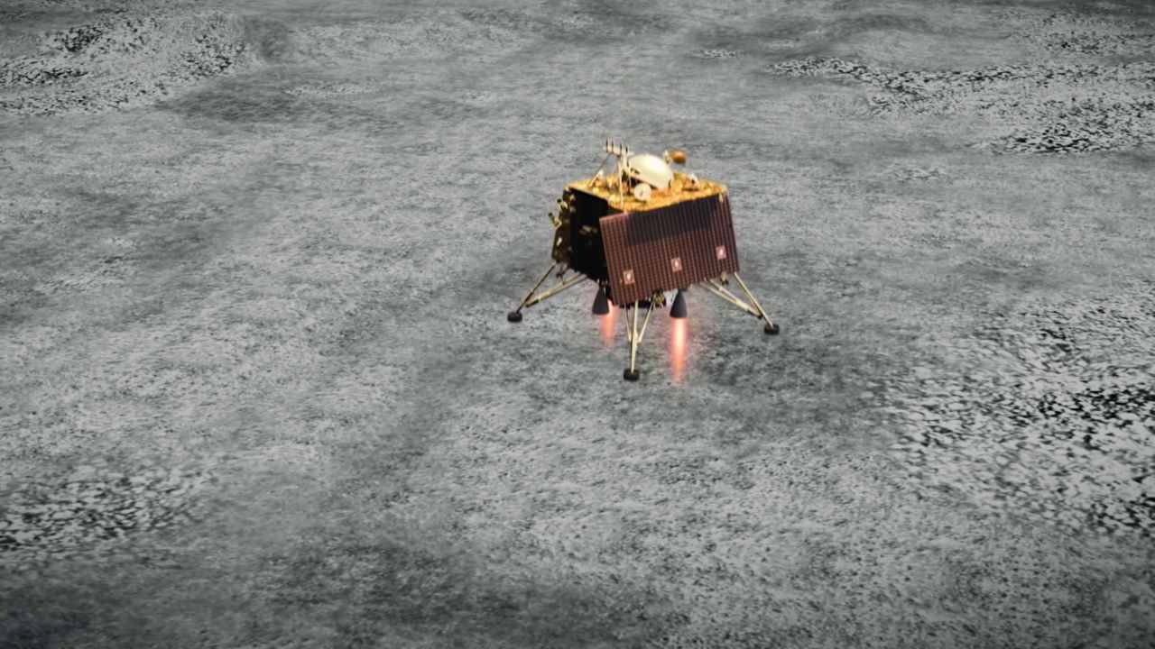 ناکامی هند در فرود کاوشگر بر سطح ماه
