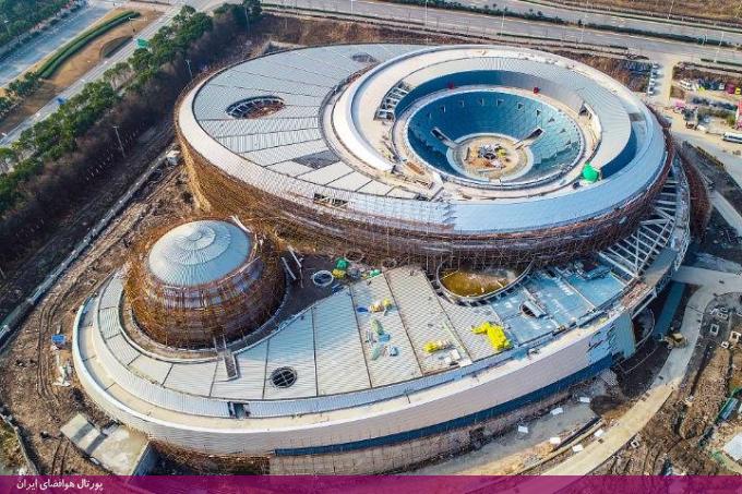 تکمیل فرآیند ساخت بزرگ‌ترین موزه‌ی نجوم جهان در چین