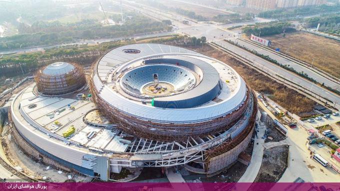 تکمیل فرآیند ساخت بزرگ‌ترین موزه‌ی نجوم جهان در چین