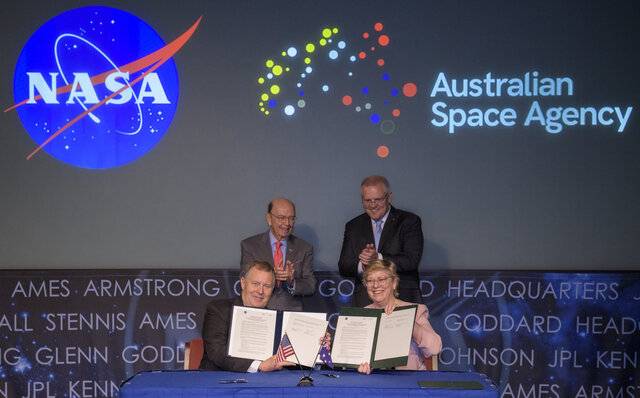 همکاری استرالیا و ناسا در پروژه‌های اعزام انسان به ماه و مریخ