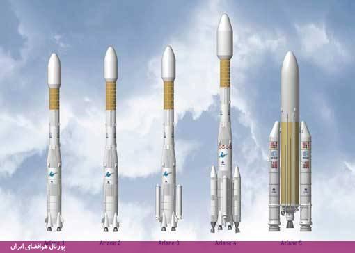 خانواده موشک‌های فضایی آریان