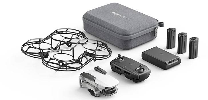 هلی شات کوادکوپتر مویک مینی (Mavic Mini) شرکت دی‌جی‌آی (DJI)