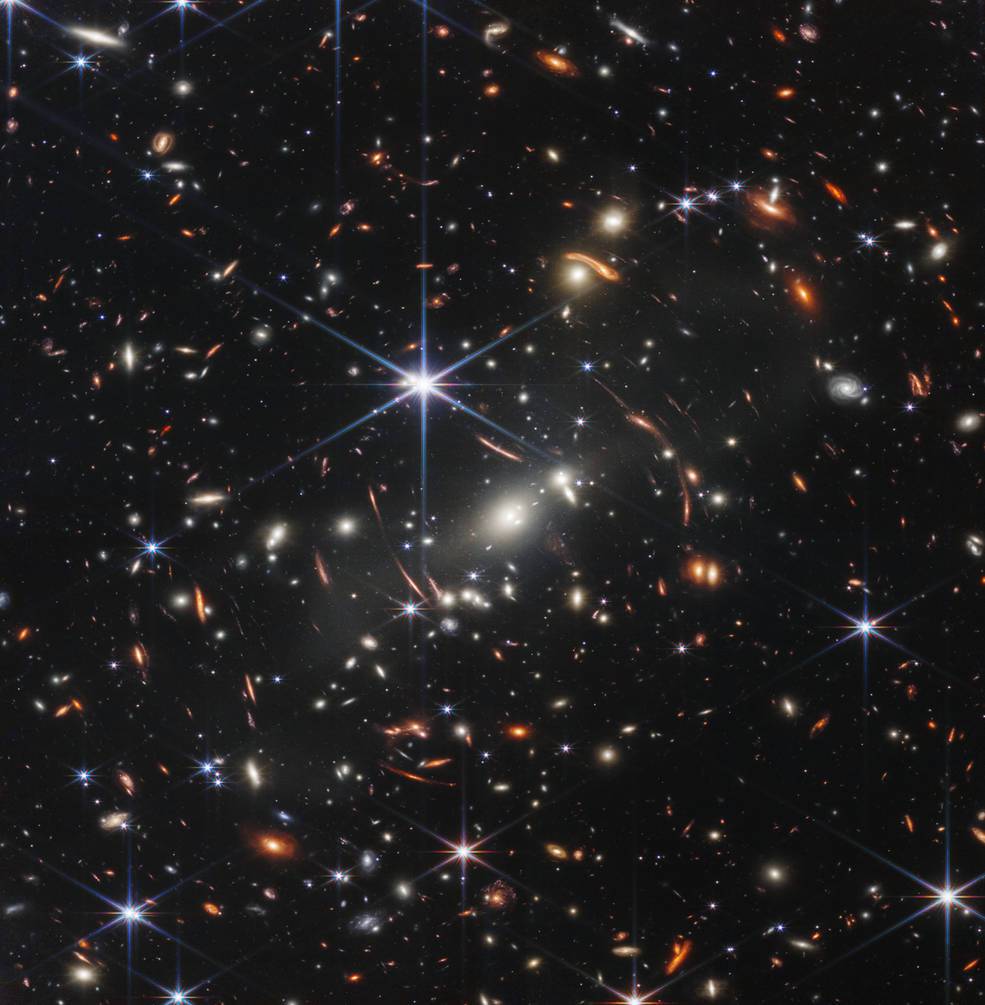 اولین تصویر تلسکوپ فضایی جیمز وبNASA, ESA, CSA, STScI