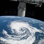 ISS043E182270 (05/08/2015) --- NASA astronaut Scott Kelly tweeted this image of Subtropical Storm Anna as it moved toward the US east coast on May 8th, 2015. Scott added this comment to his tweet: "Subtropical Storm #Ana churns off the East coast of USA. #Wx from @Space_Station. #YearInSpace."