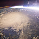 ISS043E183985 (05/08/2015) --- Typhoon Noul from a camera aboard the International Space Station taken by the Expedition 43 crew led by Commander Terry Virts, NASA astronaut.  Noul originated in the tropical Western Pacific, brushing the island of Yap before strengthening rapidly and clipping the northern Philippines as a super typhoon, winding up on the Pacific coast of Japan reduced to a tropical storm.