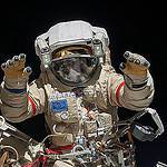 Oleg Kotov Conducts a Spacewalk