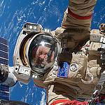 Oleg Kotov Conducts a Spacewalk