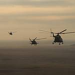 View from the Cockpit of a Russian Search and Rescue Helicopter