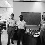 Sharon Christa McAuliffe Meets the other STS-51L Crew Members