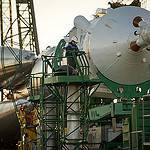 Expedition 38 Soyuz Rollout